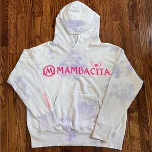Mambacita X Dannijo Purple Adult Hoodie in Size Large Kobe Bryant Tribute